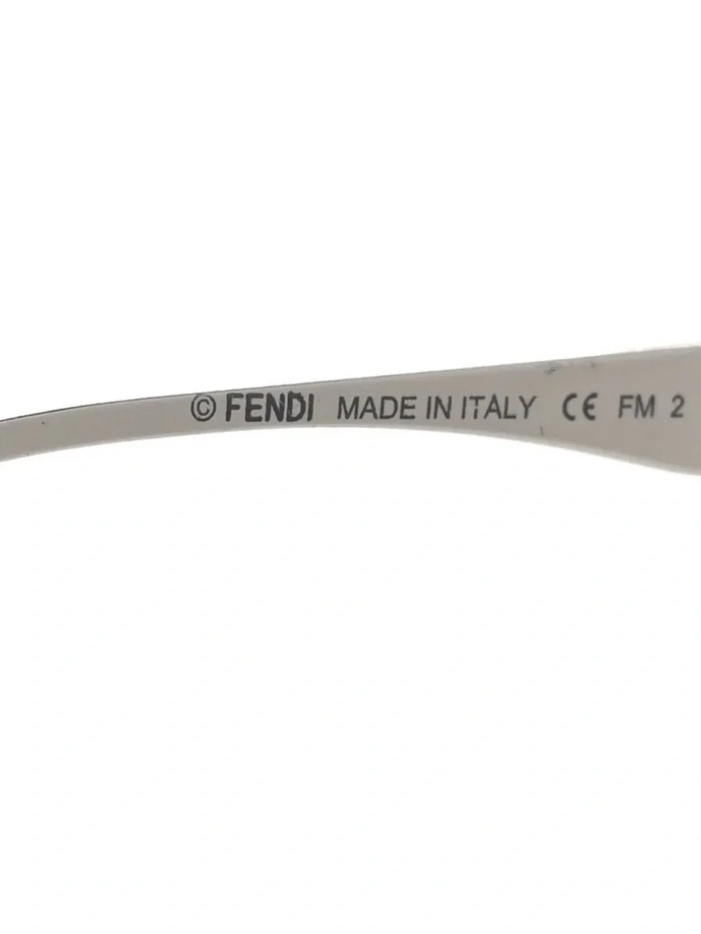Fendi Blue/Silver Tone Gradient FF0259/S Studded Square Sunglasses